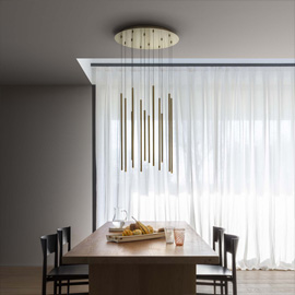 Look 12-Light Pendant